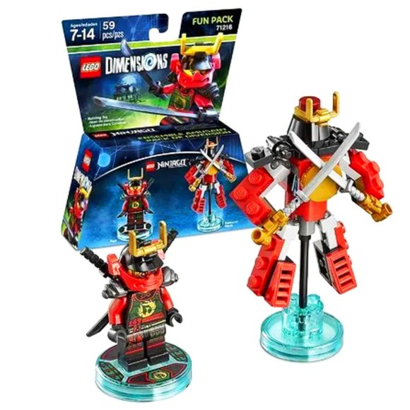 [NEW] LEGO Ninjago Nya Samurai X Mech Fun Pack Ninja Set - [LEGO DIMENSIONS] - Picture 1 of 5